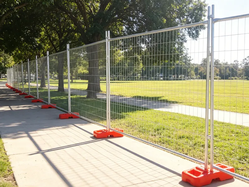Australia Temporary Fence System Installation