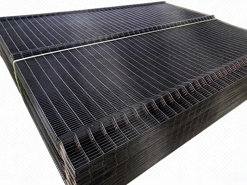 Black PVC Coated 358 Mesh
