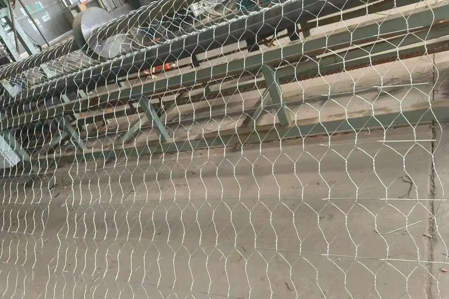 Machine Made Gabion Mesh Panel, 80 × 120 mm, 3.0 mm Wire