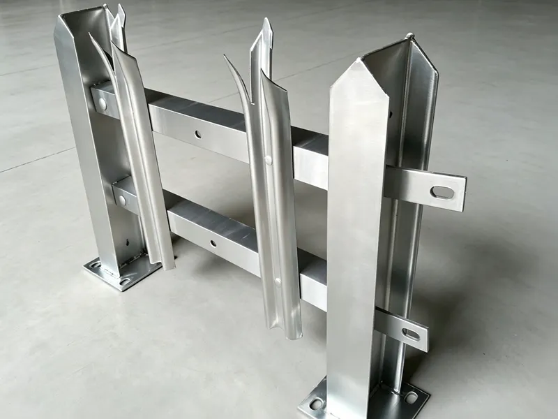 Galvanized W-Profile Palisade Fence