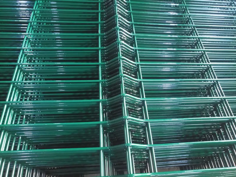 Green 3D Fence Panel Detail, 1030 x 2500 mm
