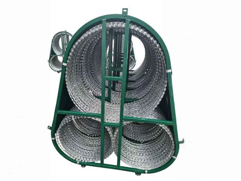 Military Razor Wire Mobile Security Barrier