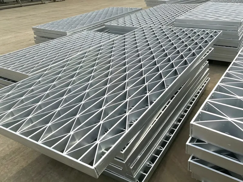 Reinforced Steel Grating Flooring Panel
