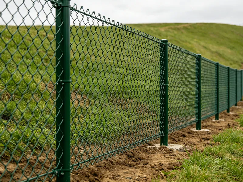 Vinyl Coated Chain Link Fabric