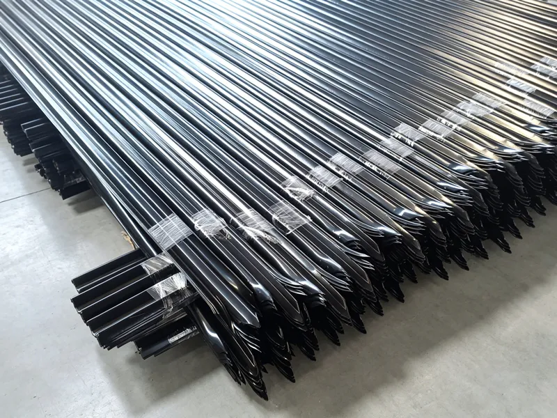 Vinyl Coated Steel Palisade Fence
